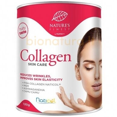 Kolagenas SKIN CARE. Maisto papildas, 120 gr.