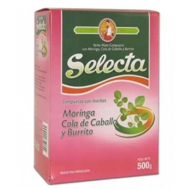 Matė su Moringa ir Burito, 500gr.. Paragvajus