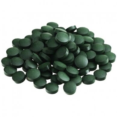 Spirulina (tabletės),(125 g), Nature's Finest